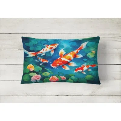 Caroline's Treasures Nautical Collection Polyester Indoor/outdoor Throw Pillow
