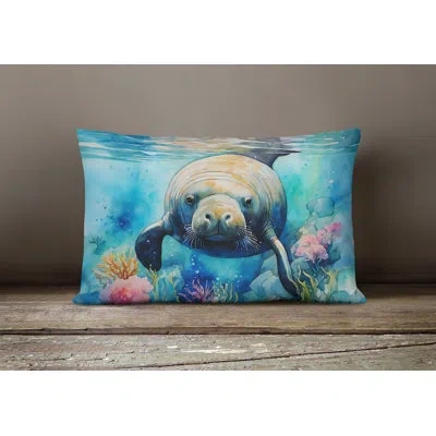 Caroline's Treasures Nautical Collection Polyester Indoor/outdoor Throw Pillow