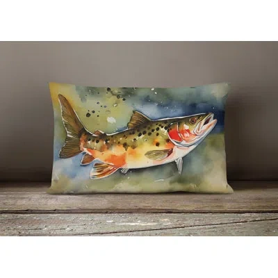 Caroline's Treasures Nautical Collection Polyester Indoor/outdoor Throw Pillow