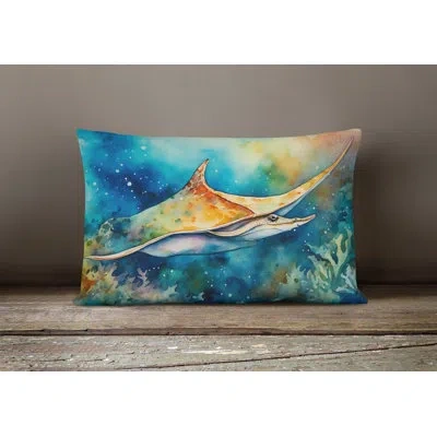 Caroline's Treasures Nautical Collection Polyester Indoor/outdoor Throw Pillow