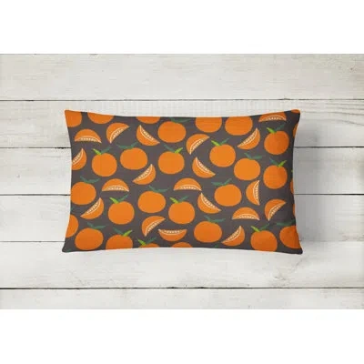 Caroline's Treasures Oranges On Lumbar Pillow