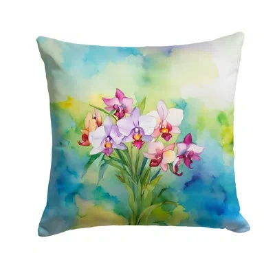 Caroline's Treasures Other/no Pattern Indoor/outdoor Throw Pillow In Multicolor