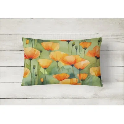 Caroline's Treasures Other/no Pattern Polyester Indoor/outdoor Throw Pillow