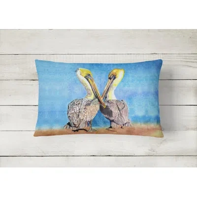 Caroline's Treasures Pelican Indoor/outdoor Throw Pillow