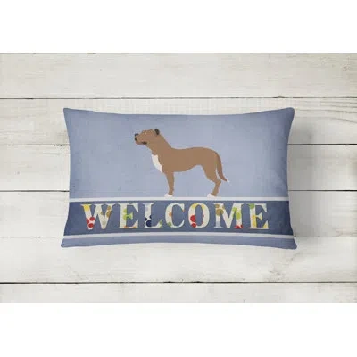 Caroline's Treasures Perro De Presa Canario Indoor/outdoor Throw Pillow