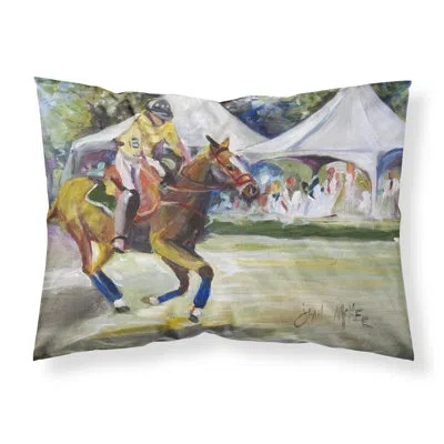 Caroline's Treasures Polo At The Point Pillowcase In Multicolor