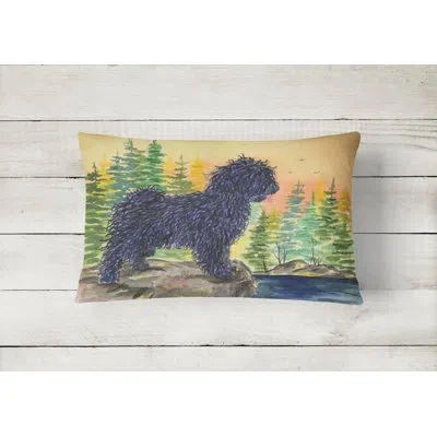 Caroline's Treasures Puli Indoor/outdoor Throw Pillow