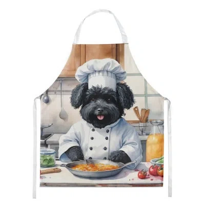 Caroline's Treasures Puli The Chef Apron In Multicolor
