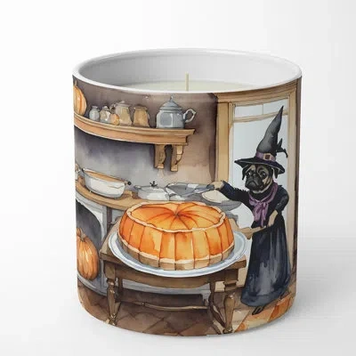 Caroline's Treasures Pumpkin Pie Scented Tumbler Candle With Ceramic Holder In Multi Color;multi Color