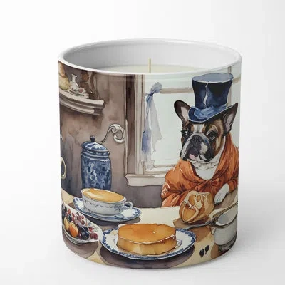Caroline's Treasures Pumpkin Pie Scented Tumbler Candle With Ceramic Holder In Multi Color;multi Color