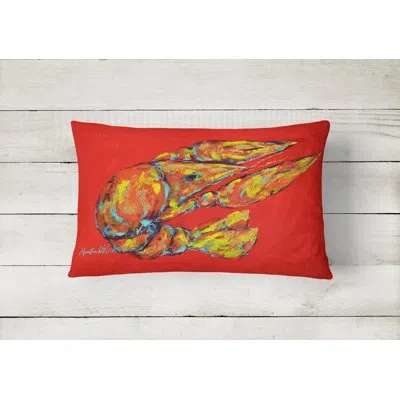 Caroline's Treasures Reach For The Claws Indoor/outdoor Throw Pillow