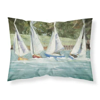 Caroline's Treasures S On The Bay Pillowcase In Blue