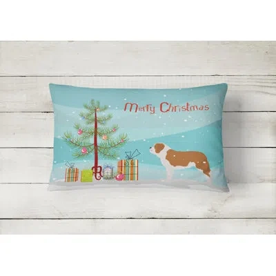 Caroline's Treasures Saint Bernard Indoor/outdoor Lumbar Pillow