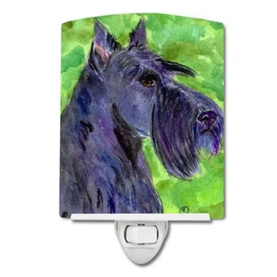 Caroline's Treasures Scottish Terrier Ceramic Night Light In Multicolor;multicolor