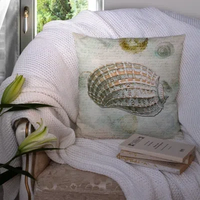 Caroline's Treasures Shells Coastal Indoor/outdoor Throw Pillow