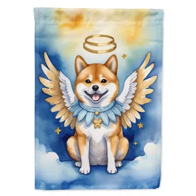 Caroline's Treasures Shiba Inu My Angel House Flag