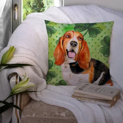 Caroline's Treasures St Patrick's Indoor/outdoor Throw Pillow