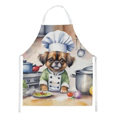 Caroline's Treasures Tibetan Spaniel The Chef Apron In Multicolor