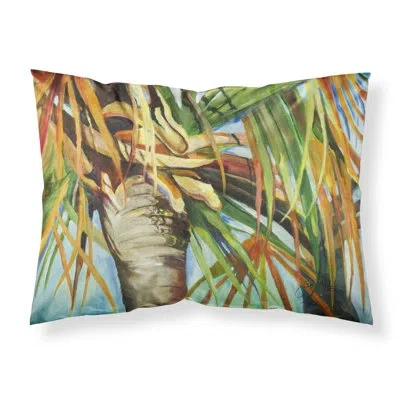Caroline's Treasures Top Tree Pillowcase In Green