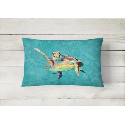 Caroline's Treasures Turtle Turtle Indoor/outdoor Throw Pillow