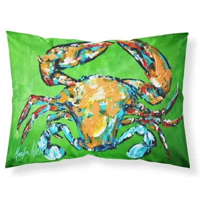Caroline's Treasures Wide Load Crab Moisture Wicking Pillowcase In Mulitcolor;mulitcolor