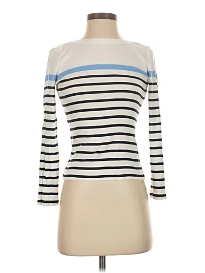 Pre-owned Caroll Long Sleeve Turtleneck In Ivory