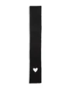Carolyn Rowan Accessories Heart Cutout Cashmere Scarf In Black