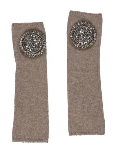 Pre-owned Carolyn Rowan Bateau Neckline Sweater In Neutrals