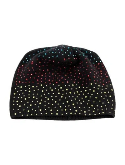 Pre-owned Carolyn Rowan Beanie In Black