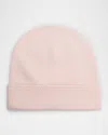 Carolyn Rowan Cashmere Crystal-embellished Beanie Hat In Mallow Pink