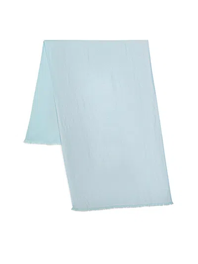 Carolyn Rowan Collection Women's Metallic Scarf In Blue