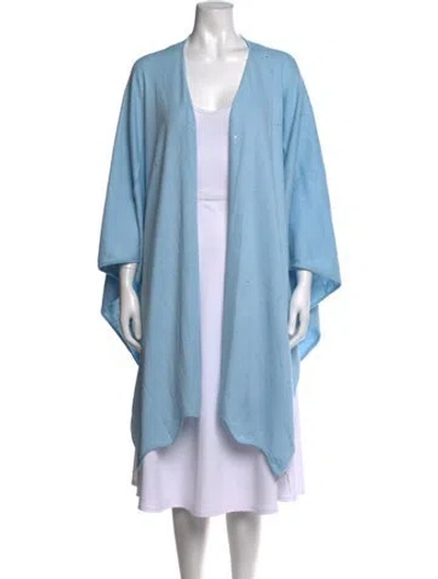 Pre-owned Carolyn Rowan Open Front Sweater W/ Tags In Blue