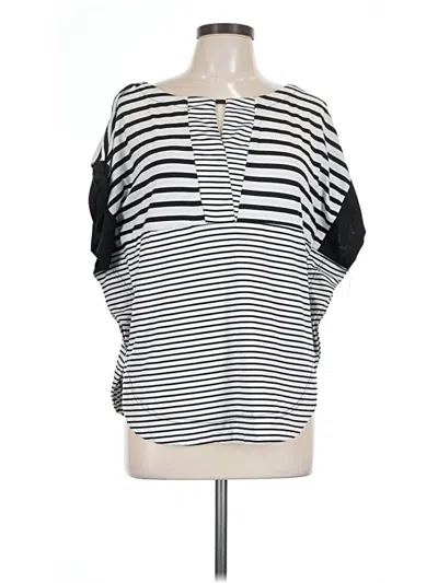 Pre-owned Carolyn Taylor 3/4 Sleeve T-shirt In Black
