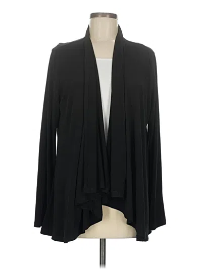 Pre-owned Carolyn Taylor Blazer Jacket In Black