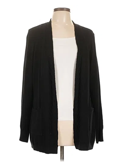 Pre-owned Carolyn Taylor Cardigan Sweater In Black