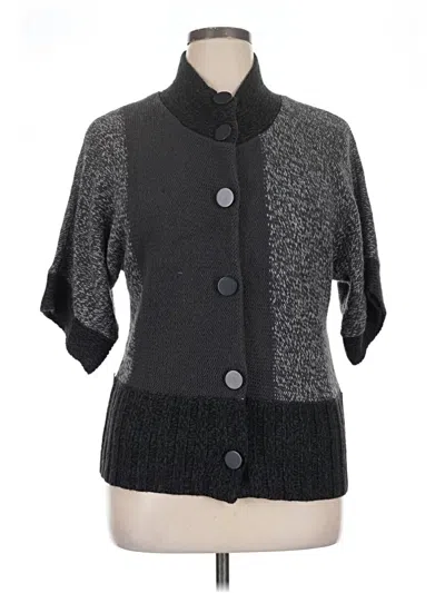 Pre-owned Carolyn Taylor Cardigan Sweater In Black