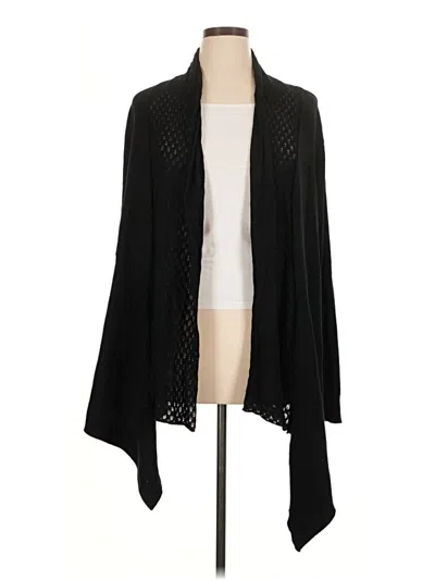 Pre-owned Carolyn Taylor Cardigan Sweater In Black