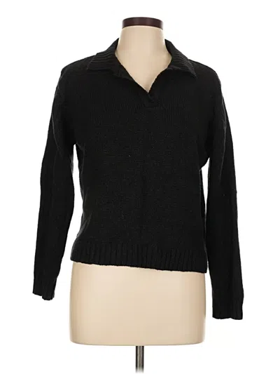 Pre-owned Carolyn Taylor Cardigan Sweater In Black