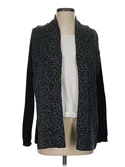 Pre-owned Carolyn Taylor Cardigan Sweater In Black