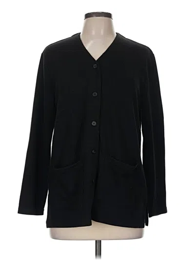 Pre-owned Carolyn Taylor Cardigan Sweater In Black