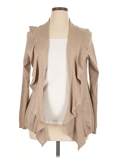 Pre-owned Carolyn Taylor Cardigan Sweater In Brown