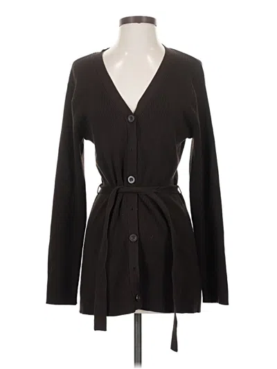 Pre-owned Carolyn Taylor Cardigan Sweater In Brown