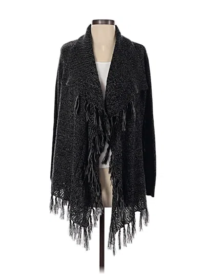 Pre-owned Carolyn Taylor Cardigan Sweater In Gray