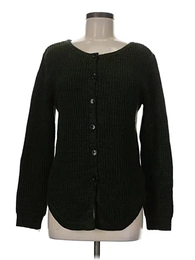 Pre-owned Carolyn Taylor Cardigan Sweater In Green