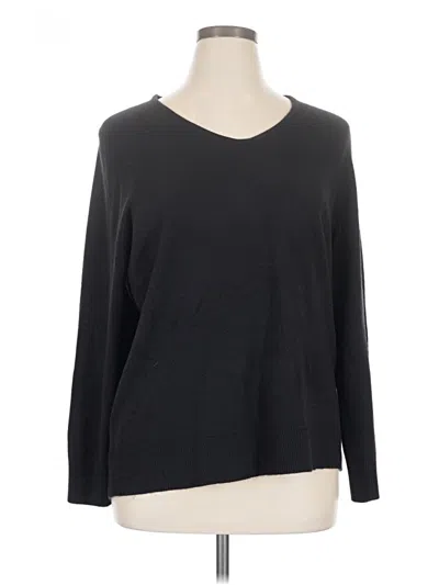 Pre-owned Carolyn Taylor Long Sleeve T-shirt In Black