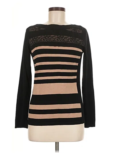 Pre-owned Carolyn Taylor Pullover Sweater In Black