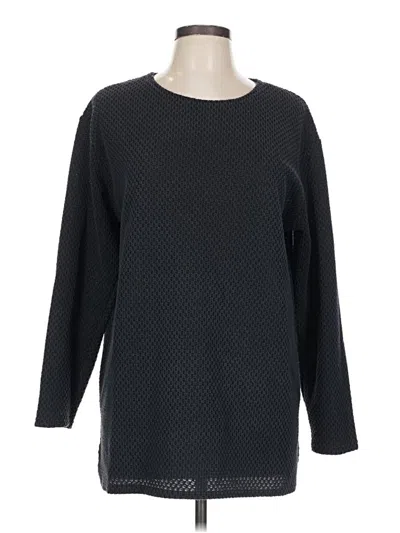 Pre-owned Carolyn Taylor Pullover Sweater In Black