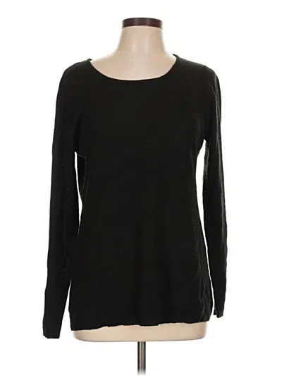 Pre-owned Carolyn Taylor Pullover Sweater In Black
