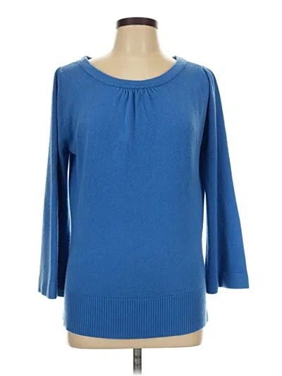 Pre-owned Carolyn Taylor Pullover Sweater In Blue