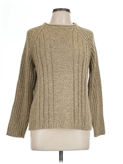Pre-owned Carolyn Taylor Pullover Sweater In Brown